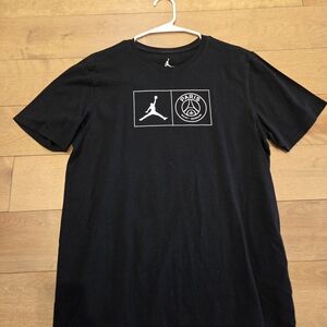 Black Jordan PSG T-Shirt